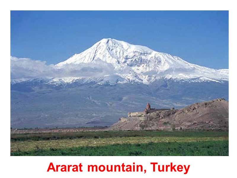Ararat mountain, Turkey